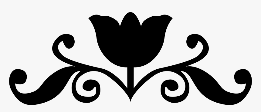 Silhouette Rose Clip Art, HD Png Download