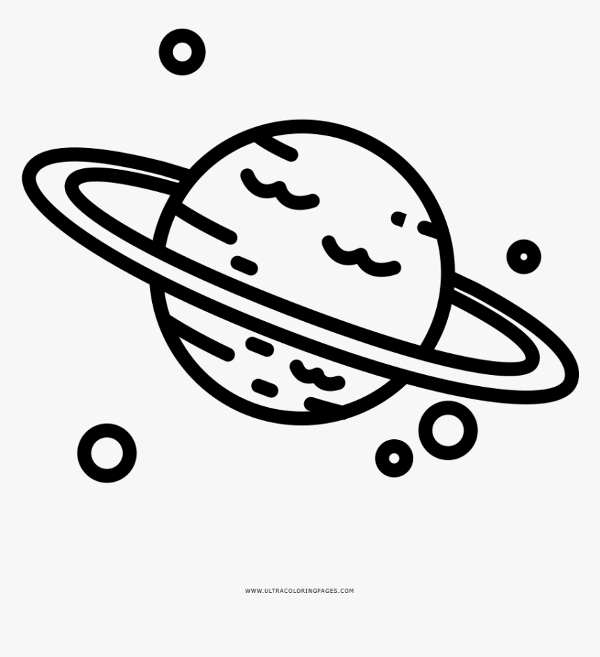 Uranus Coloring Page, HD Png Download