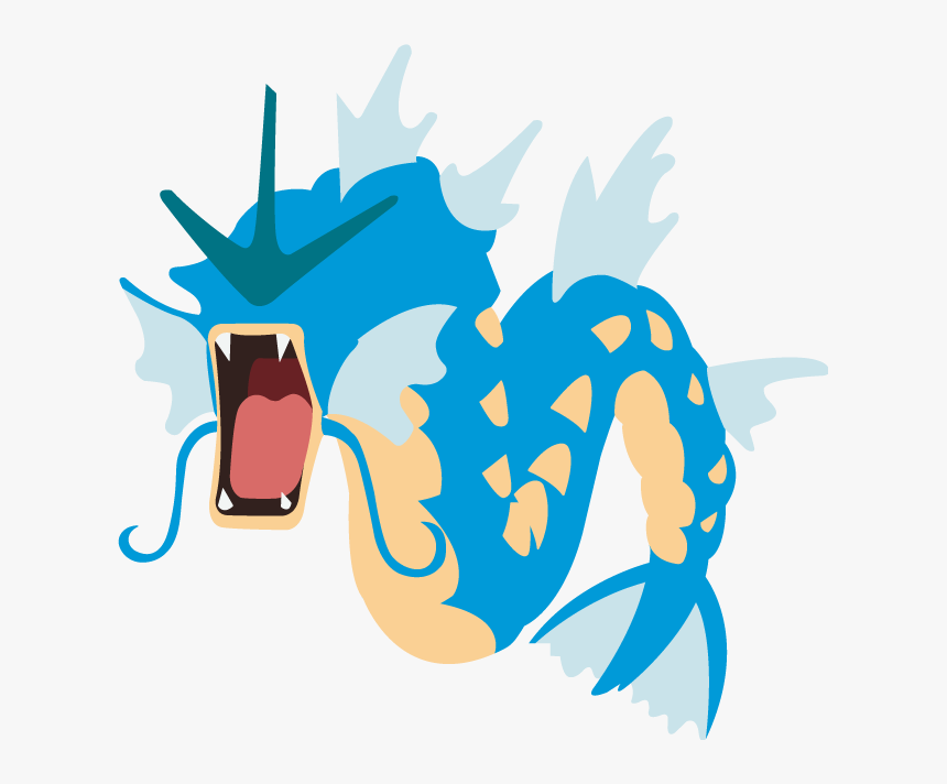 Simple Gyarados - Sky - Sky - Mwazowskimockup - Mike, HD Png Download