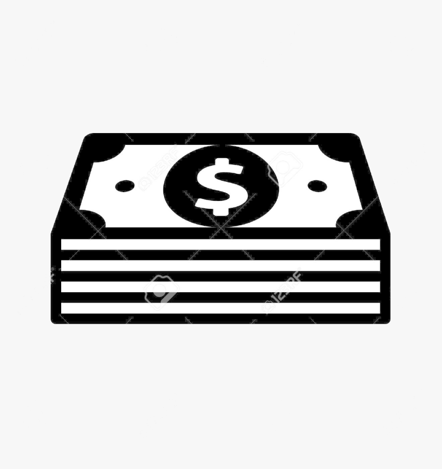 Cash Stacks Of Clipart Transparent Png, Png Download