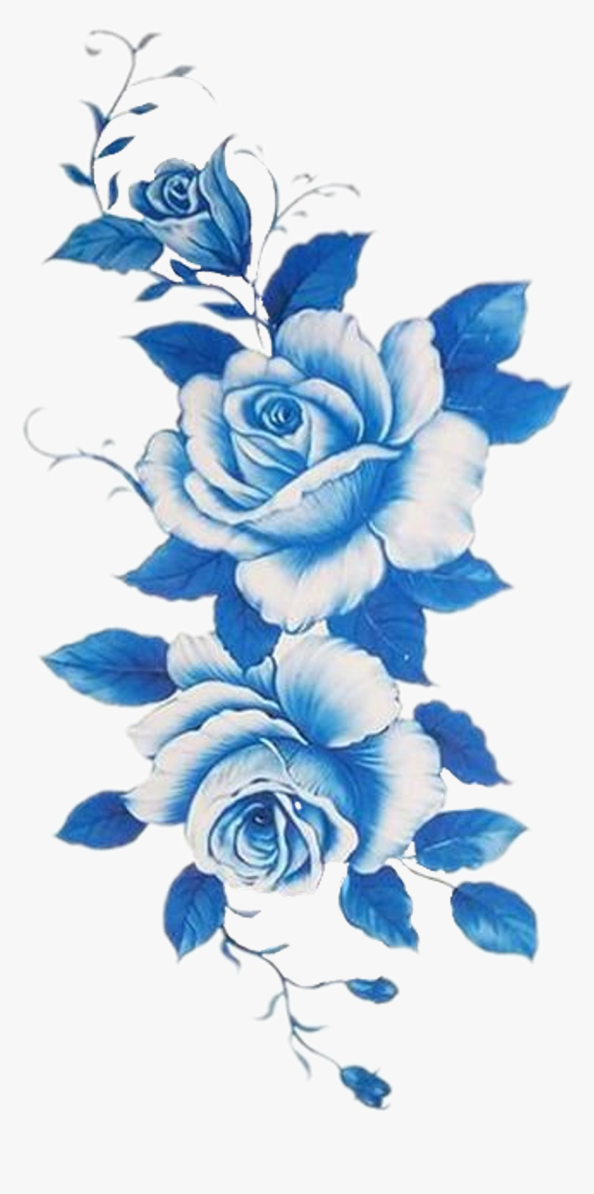 Blue Rose Png, Transparent Png