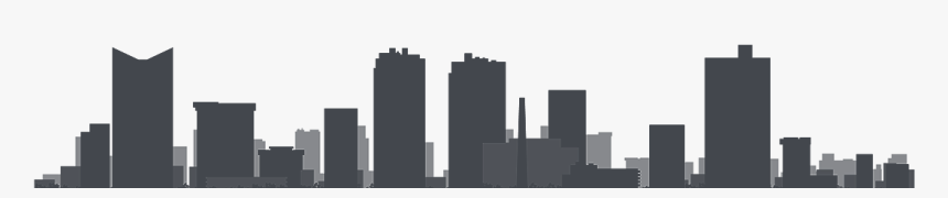 Silhouette Vector Graphics Skyline Illustration Royalty-free, HD Png Download