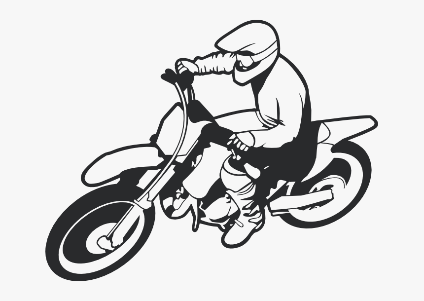 Dirt Bike Clipart, HD Png Download