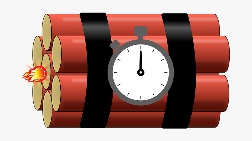 Bomb, Timer, About To Blow, Dynamite, Boom, HD Png Download