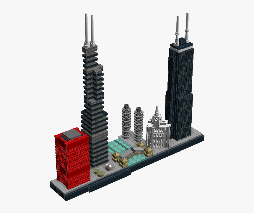 Chicago Skyline Png, Transparent Png