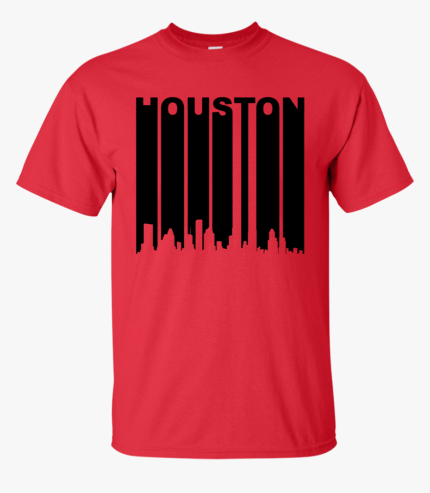 Retro 1970 S Houston Texas Cityscape Downtown Skyline, HD Png Download