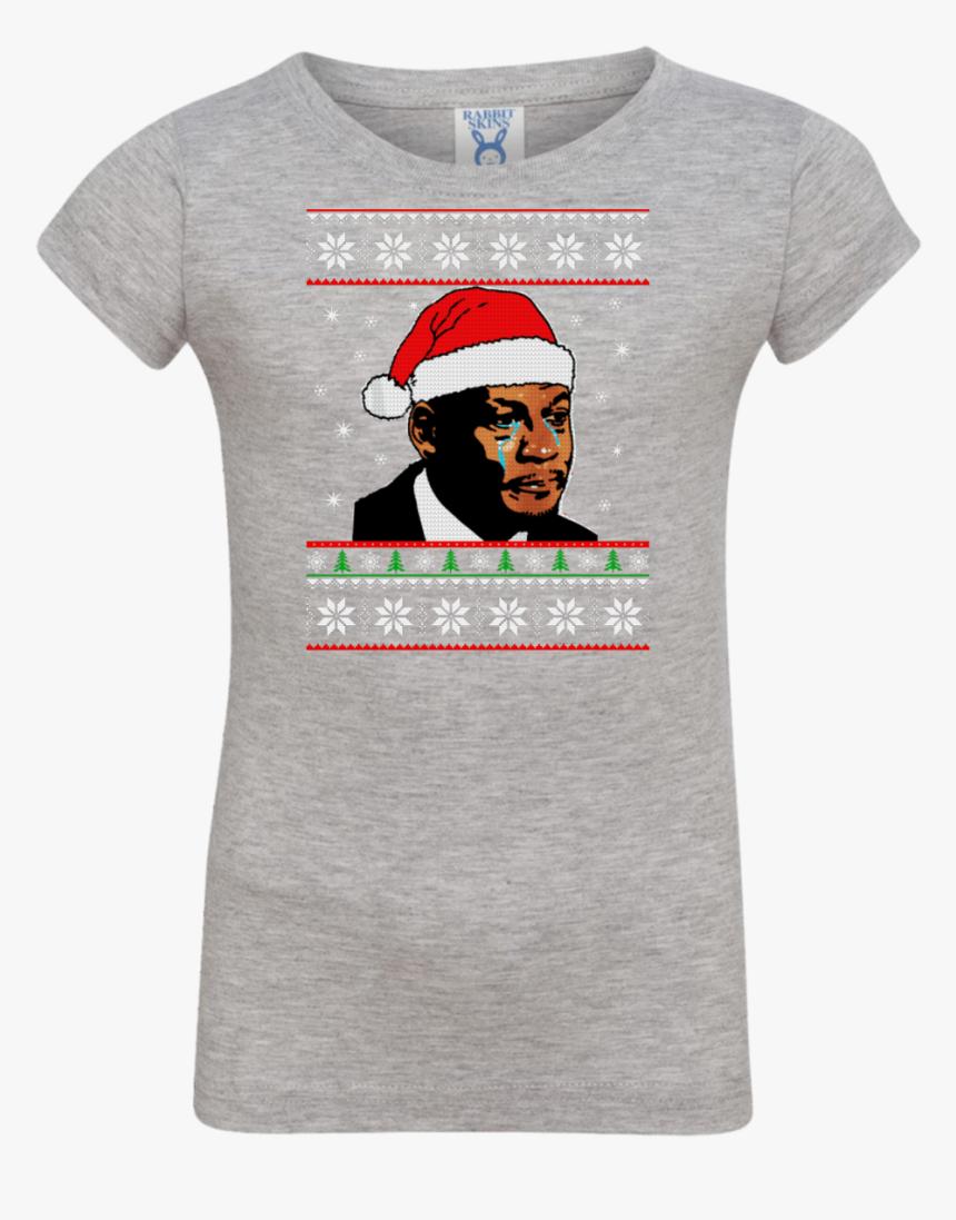 Crying Jordan Christmas Sweatshirt Toddler, Infant, HD Png Download