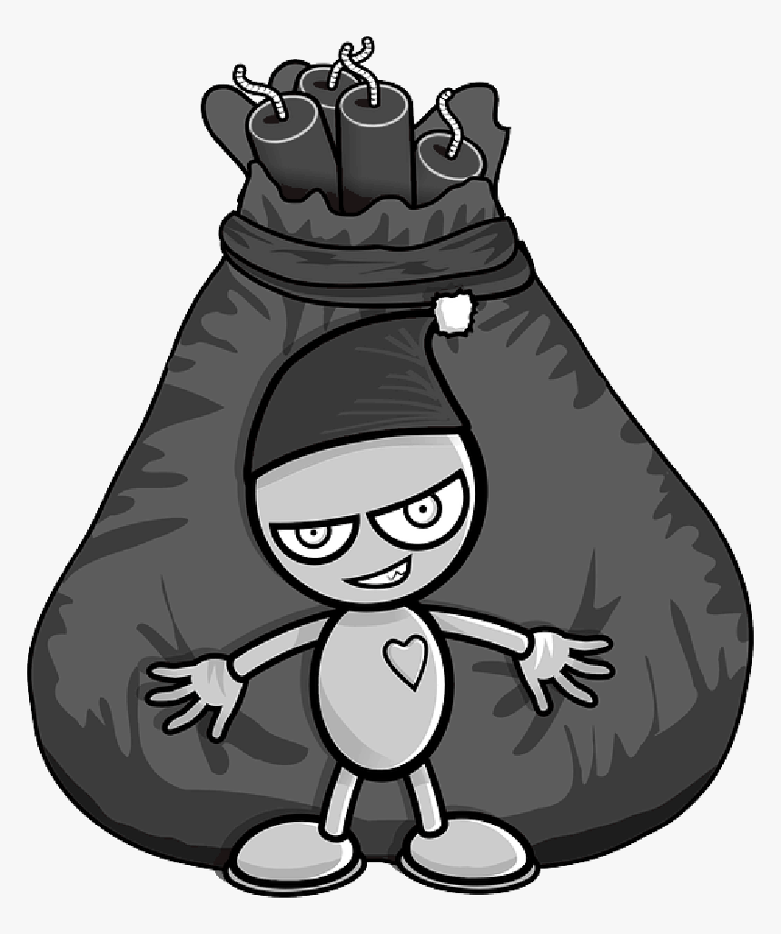  , Cartoon, Dynamite, Explosives, Mean, Gangster, HD Png Download