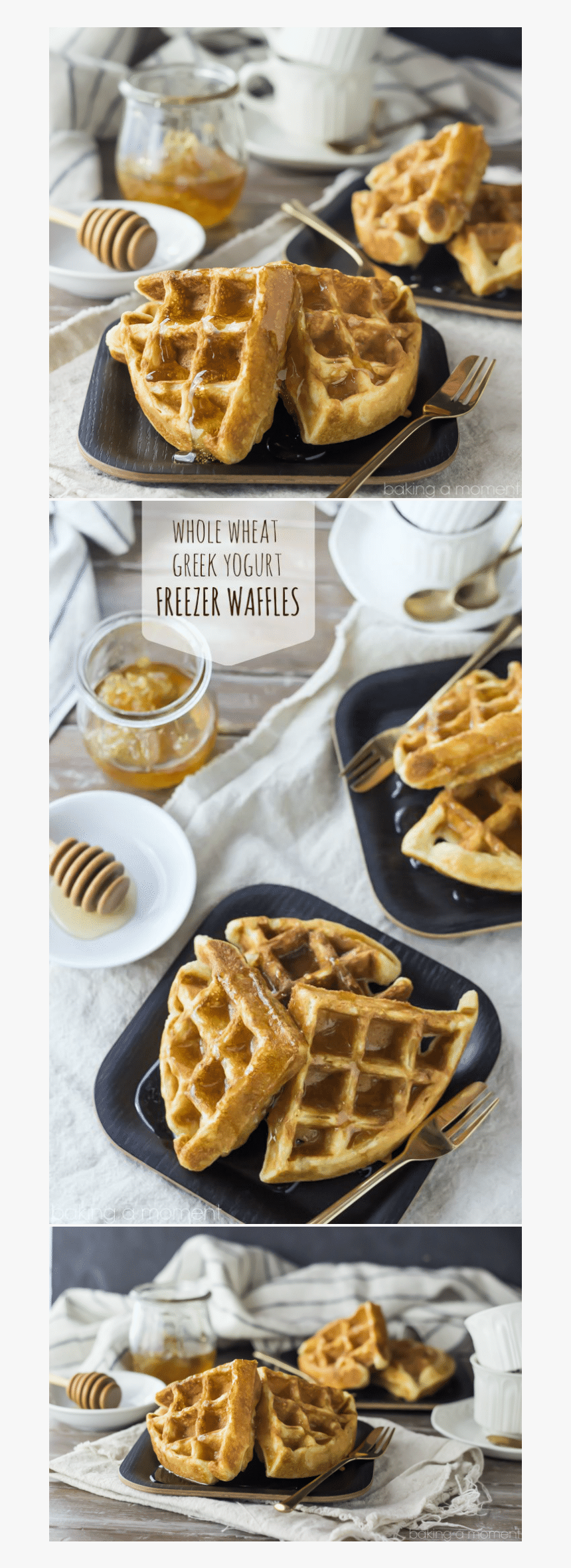 Greek Yogurt Freezer Waffles- Whip Up A Big Batch In, HD Png Download