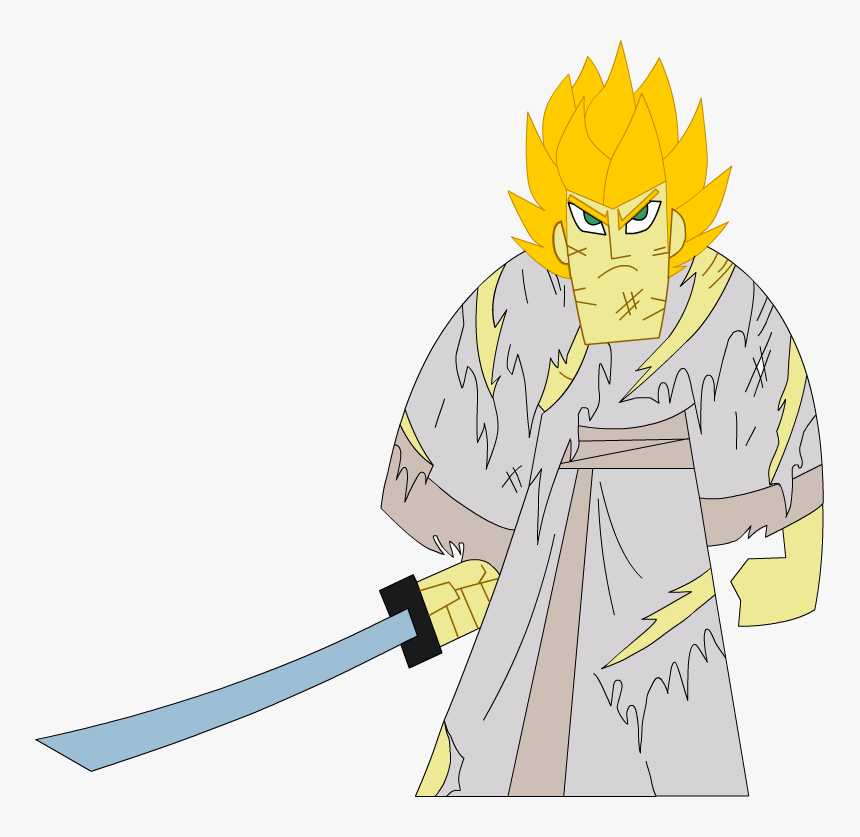 Samurai Jack Looking Dangerous, HD Png Download