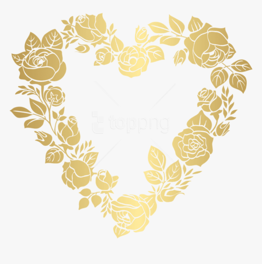 Golden Border Designs Png Pictures Trzcacakrs, Transparent Png