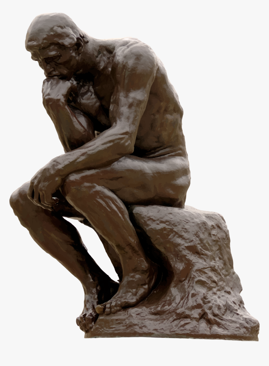 Rodin Sculpture, HD Png Download