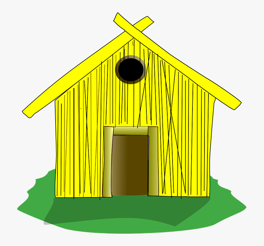 Straw House Svg Clip Arts, HD Png Download