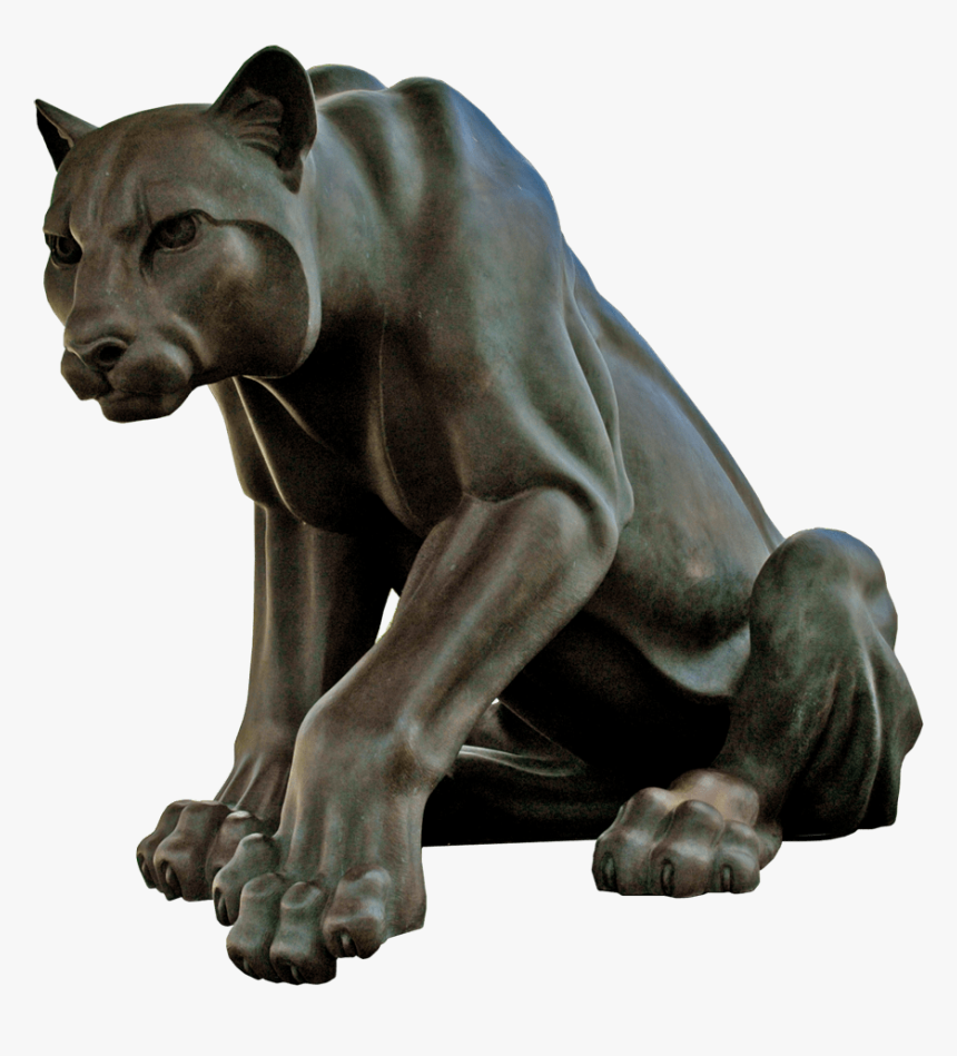 Leopard Sculpture, HD Png Download