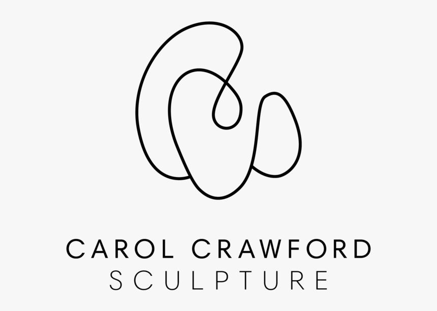 Carolcrawfordsculpture Logo Stacked Black, HD Png Download