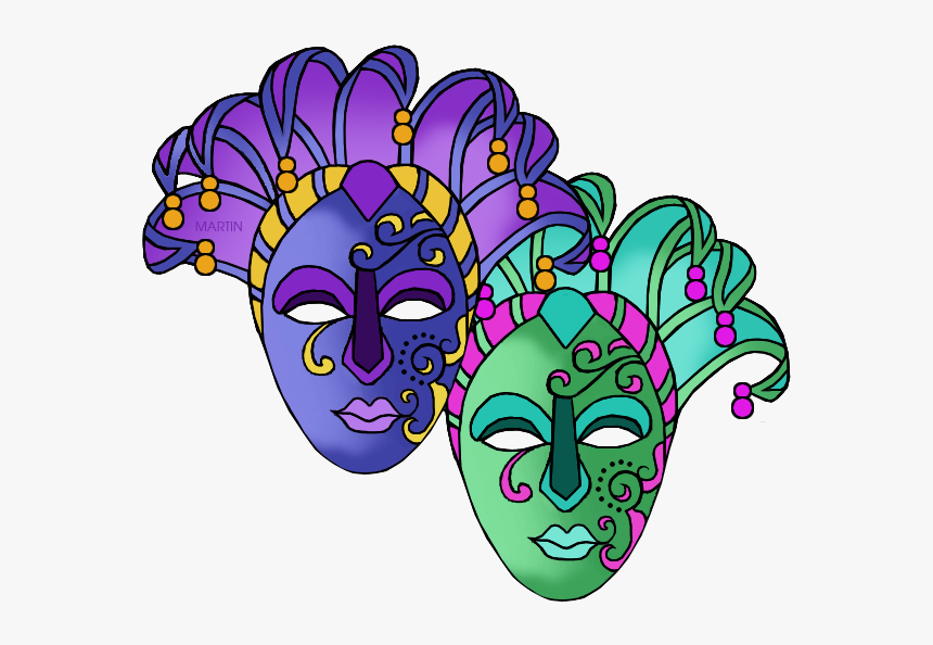 Mardi Gras Masks, HD Png Download