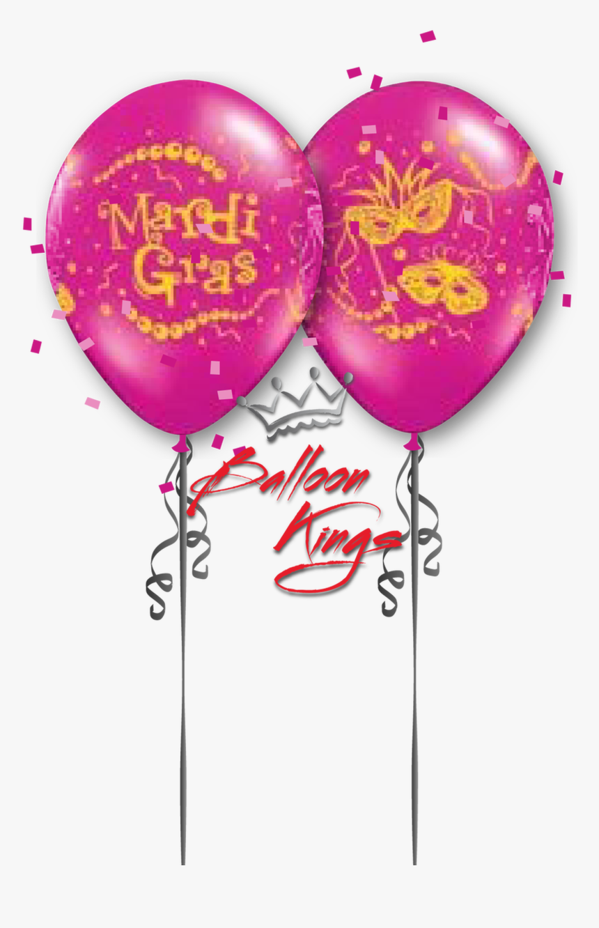 11in Latex Mardi Gras Mask, HD Png Download