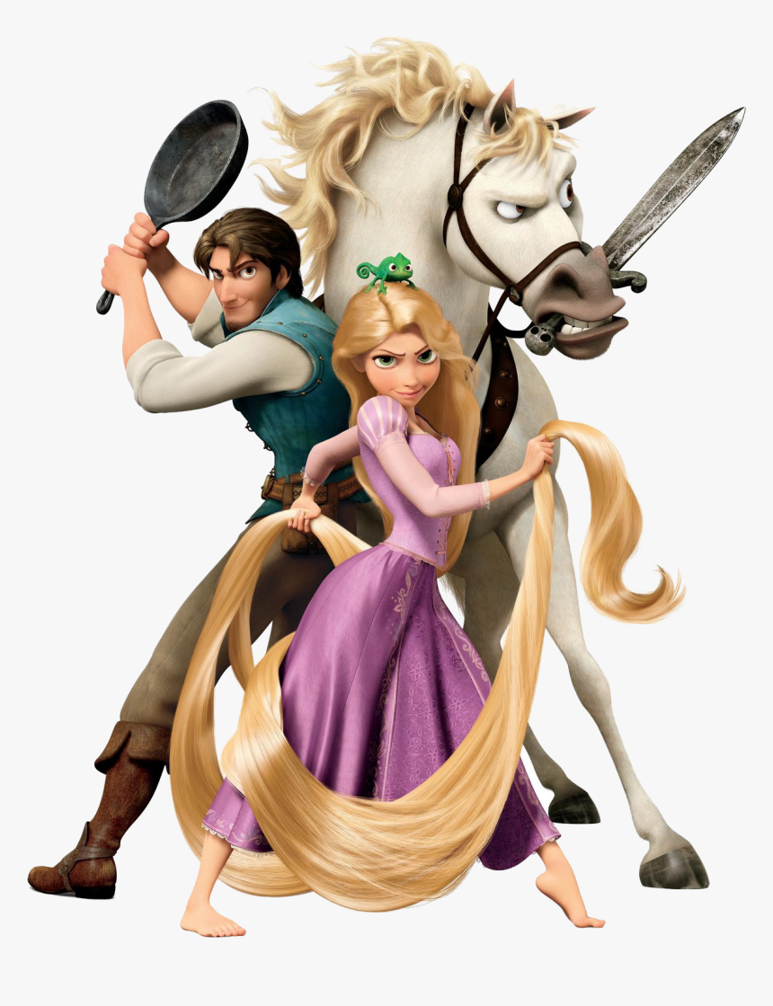 The Video Game Rapunzel Flynn Rider The Walt Disney, HD Png Download
