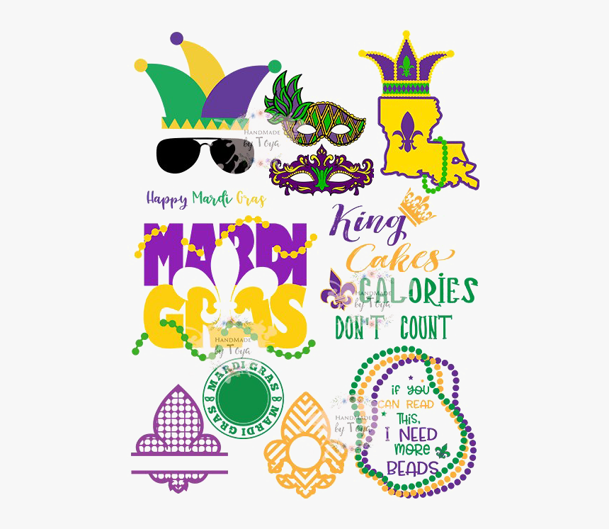 Mardi Gras Transparent Png , Transparent Cartoons, Png Download