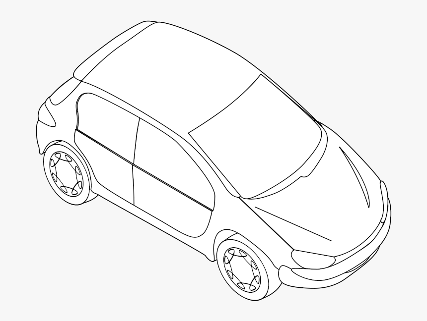 Delorean 80s Back To The Future Cuttable Design Cut, HD Png Download