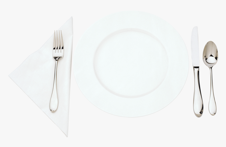 Dinner Clipart Plate Knife Fork, HD Png Download