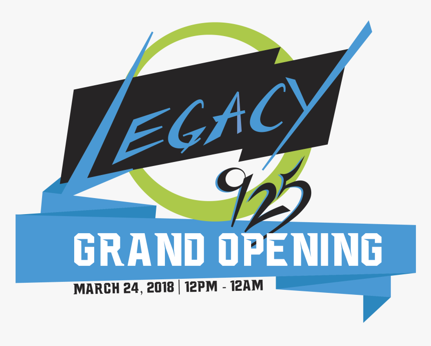 Lgeacy925 Grandopening, HD Png Download