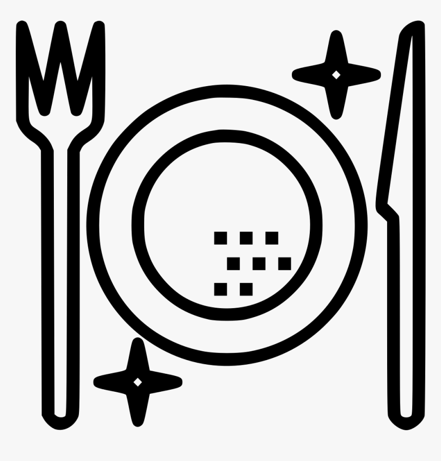 Food Meal Restaurant Dining Eat Fork Knife Comments, HD Png Download