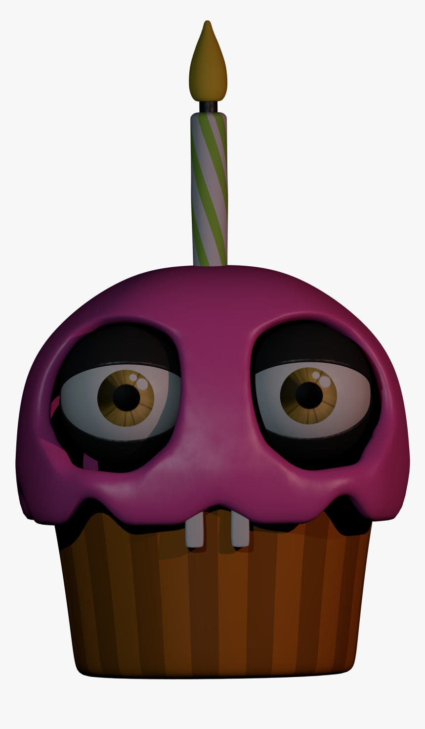 Imagefnaf 1 Cupcake Model, HD Png Download