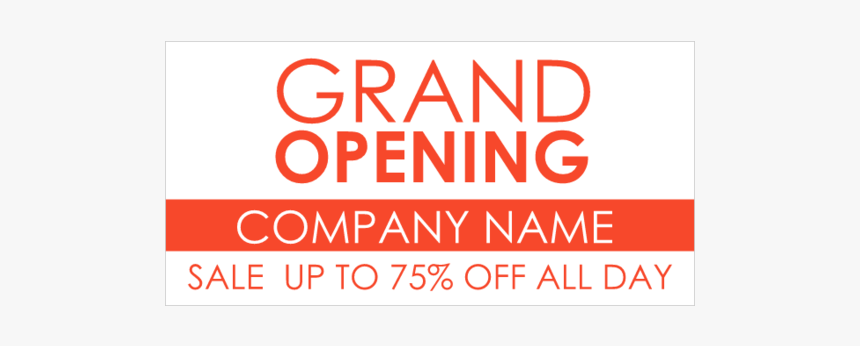 Grand Opening Png, Transparent Png