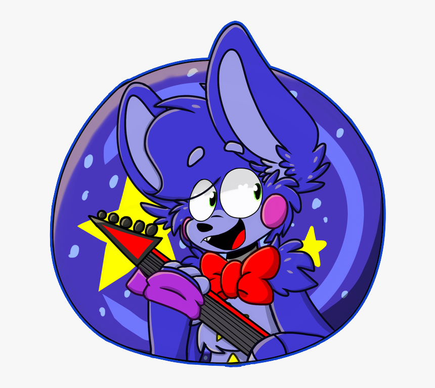 Rockstar Bonnie [fnaf] By Pegasusvixen7950, HD Png Download