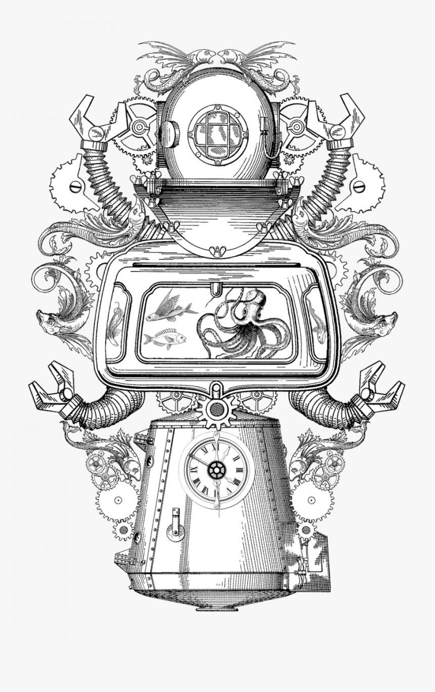 Steampunk Gear Png, Transparent Png