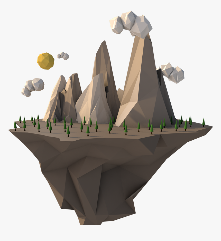 Floating Island Transparent, HD Png Download