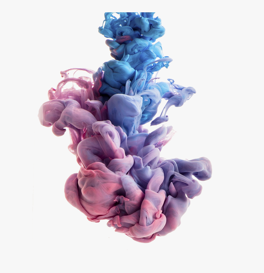 Blue And Pink Smoke , Png Download, Transparent Png