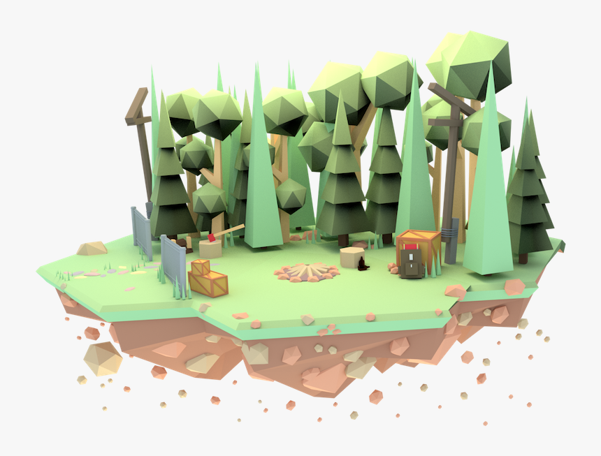 Fireside Floating Island Camping Floating Island Blender, HD Png Download