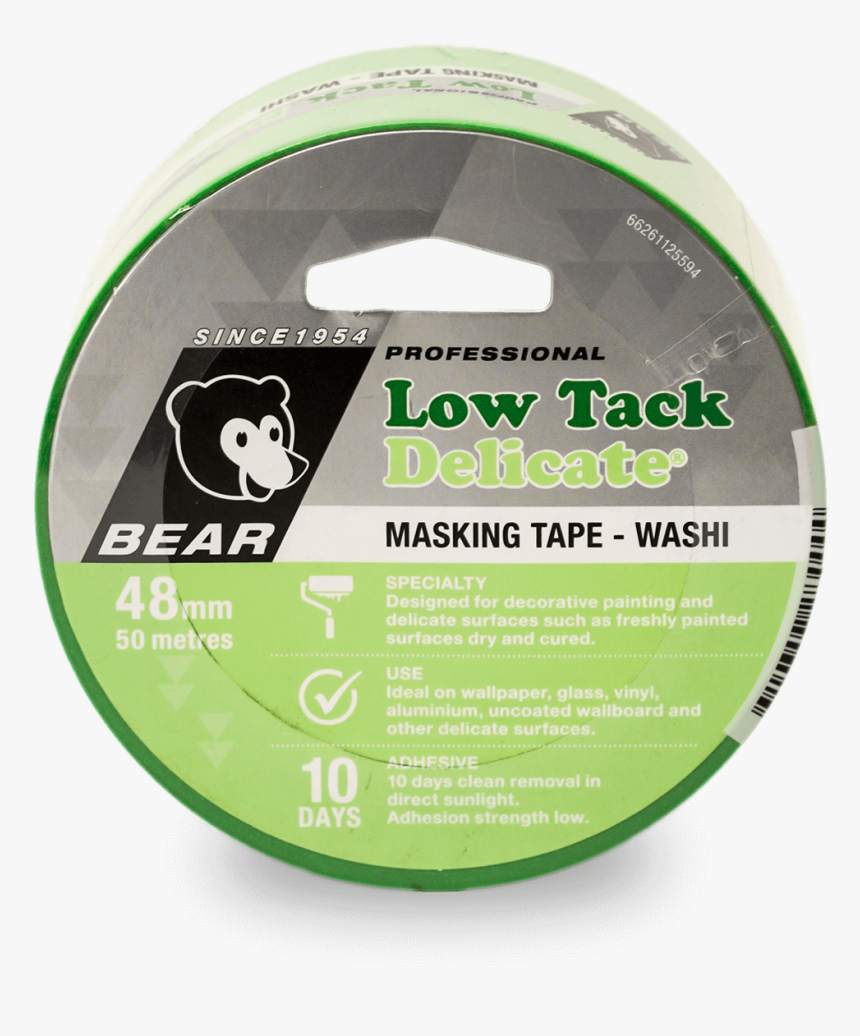 Low Tack Masking Tape For Concrete Grout, HD Png Download , Transparent