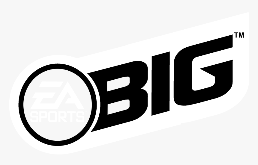 Ea Sports Big Logo Black And White, HD Png Download