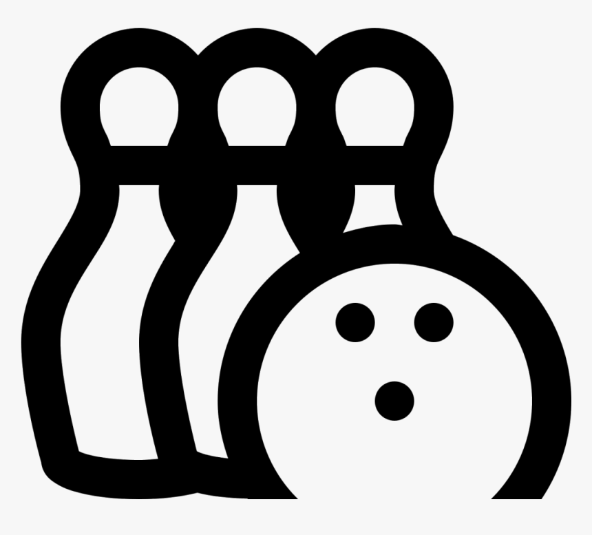 Bowling Pin With Trophy Stock Vector Art Printable, HD Png Download