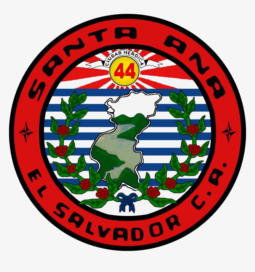 Escudo Santa Ana El Salvador Alcaldia, HD Png Download