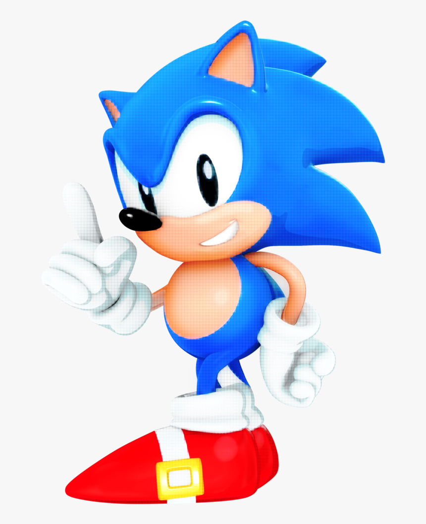 Classic Pixel Sonic The Hedgehog Png , Png Download, Transparent Png