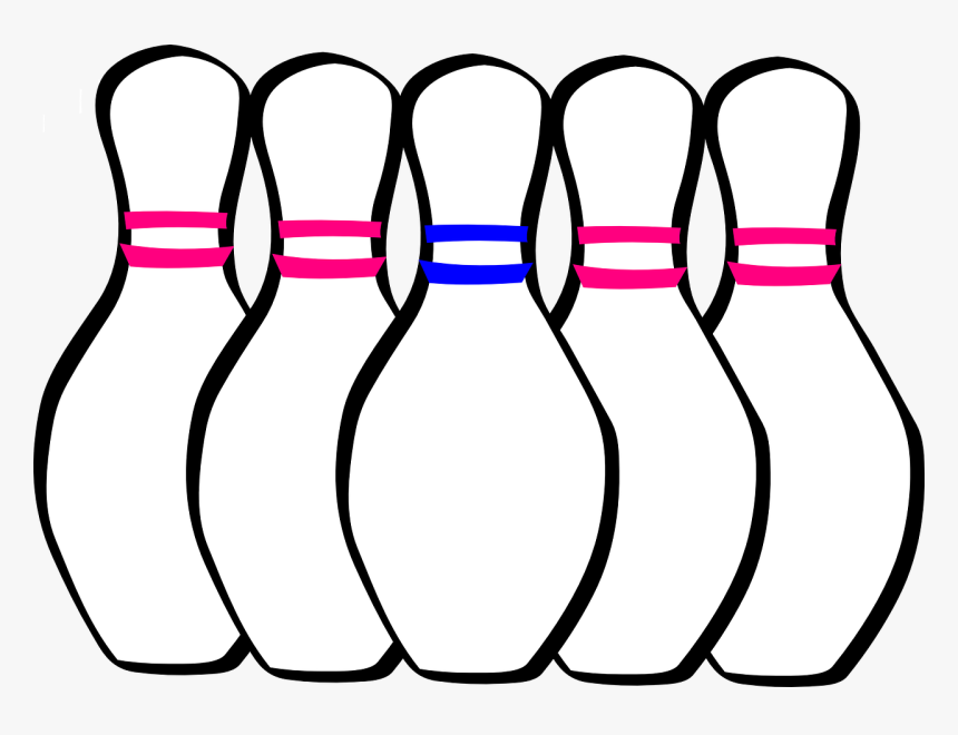 Bowling Pins, Set, Bowling, Sport, Game, Pin, HD Png Download