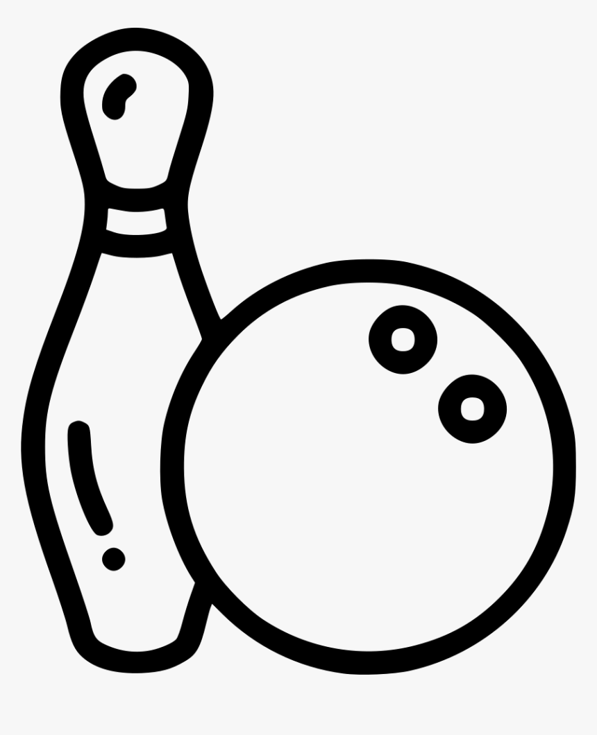 Bowling Ball Pin Tenpin Game, HD Png Download
