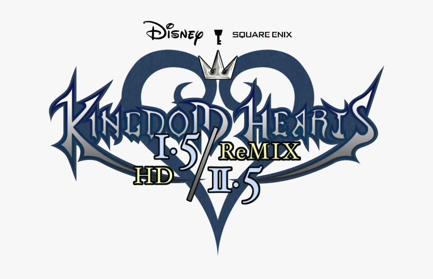 Kingdom Hearts Logo Png, Transparent Png