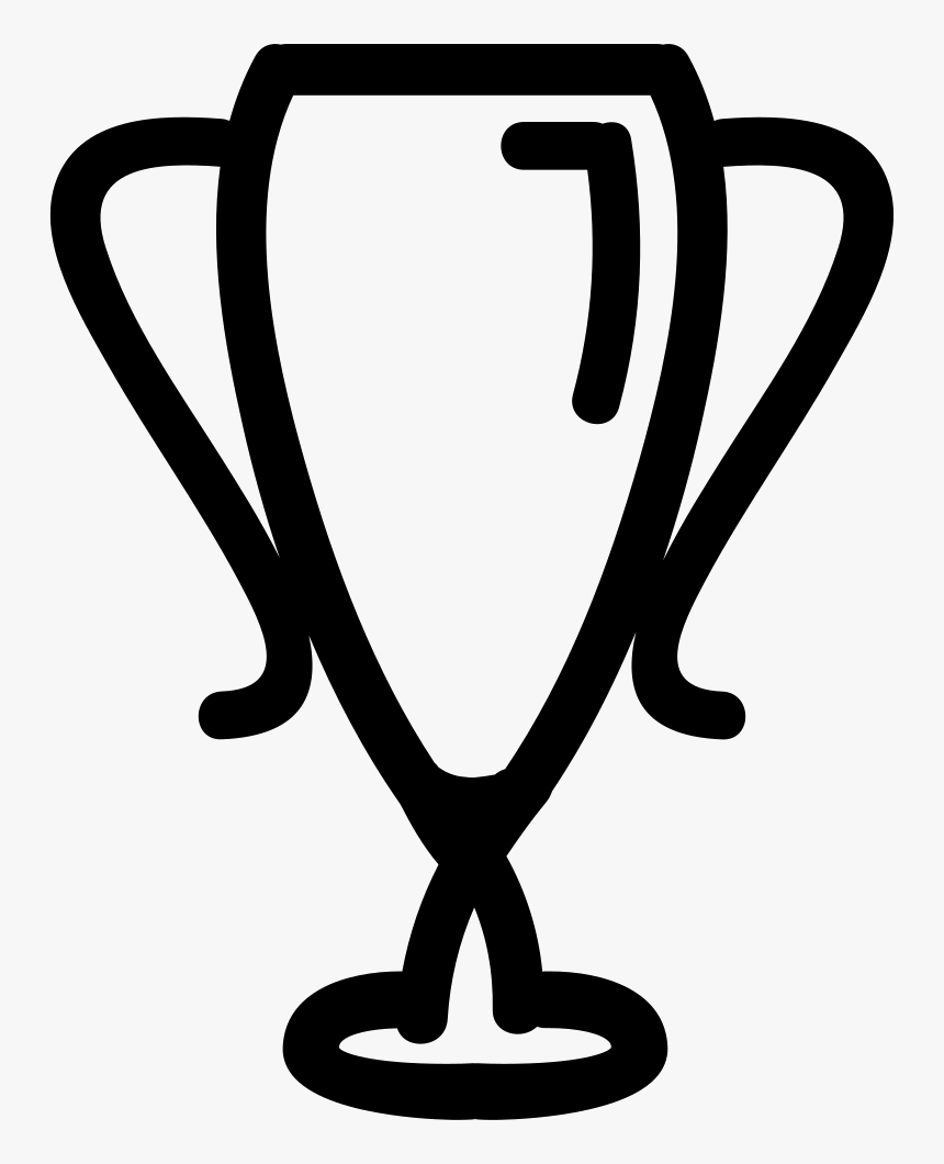 Drawn Trophy Icon Png, Transparent Png