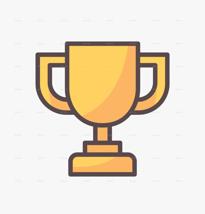 Trophy Icon Png, Transparent Png