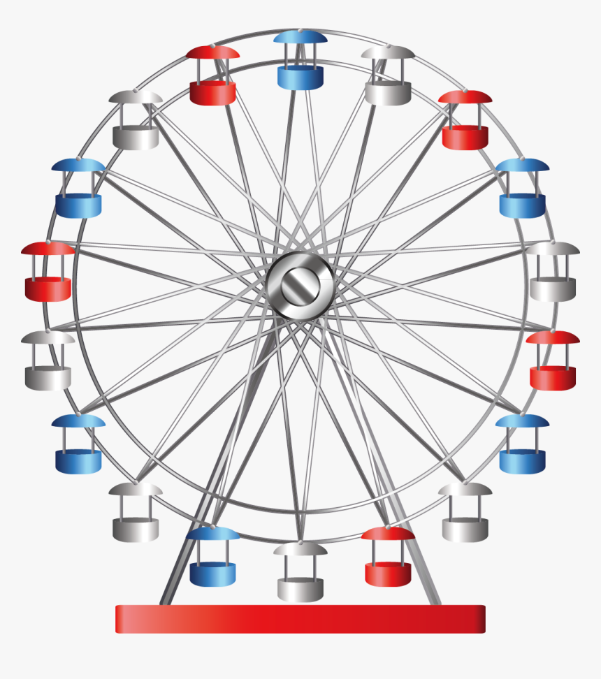 Ferris Wheel Euclidean Vector, HD Png Download