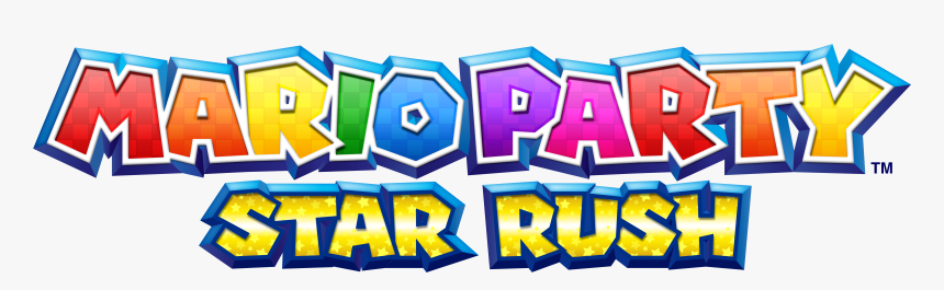 Mario Party Star Rush Logo, HD Png Download