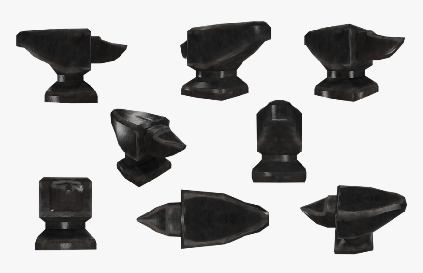 Anvil, Metal, Me, Forge, 2d, Object, Transparent, HD Png Download