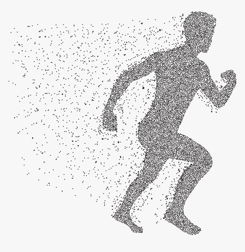 Particle Man Clip Arts, HD Png Download