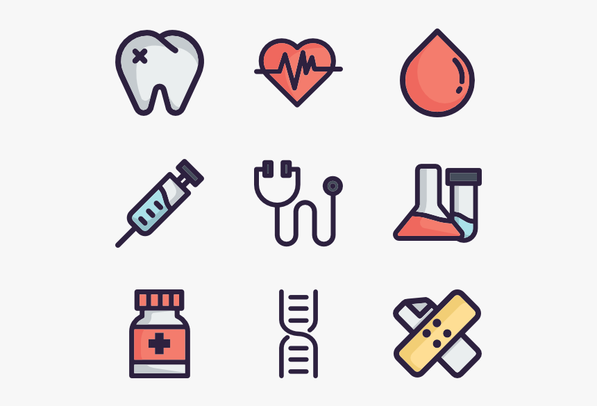 Medical Icon Set, HD Png Download