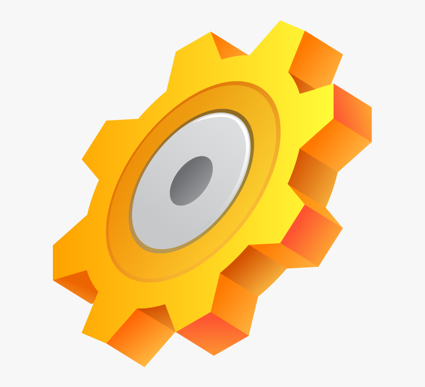 Gold Settings Png Icon , Png Download, Transparent Png